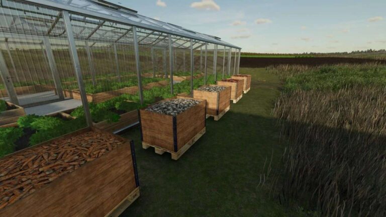 Large Greenhouse (Premium crops) v1.0 FS22 [Download Now]