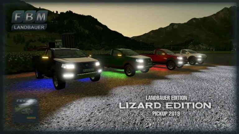 Lizard Edition Pickup v1.0 FS22 [Download Now]