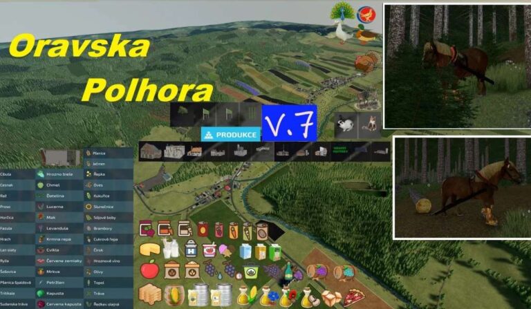 Map Oravska Polhora 4x v7.0 FS22 [Download Now]