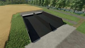 Modern Bunkersilo v1.0 FS22 [Download Now]