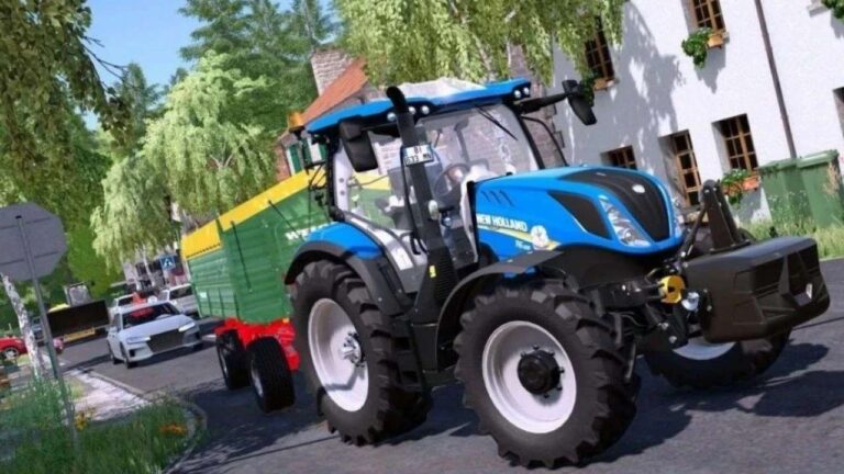 New Holland T6 2018 (Simple IC) v1.0 FS22 [Download Now]