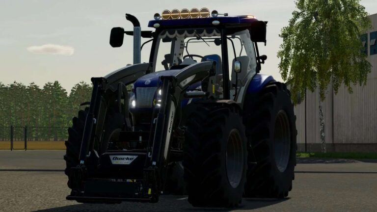 New Holland T6 Edited v1.0 FS22 [Download Now]