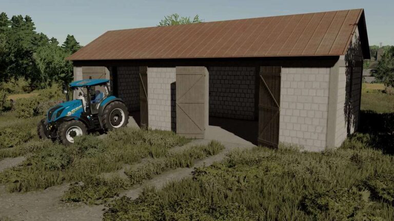 Newly Built Small Barn v1.0 FS22 [Download Now]