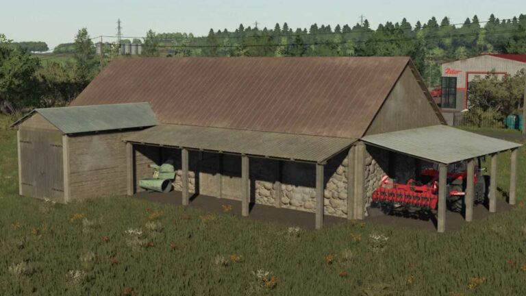 Old Farm Building Set v1.0 FS22 [Download Now]