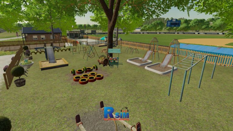 Playground Decorations v1.0 FS22 [Download Now]
