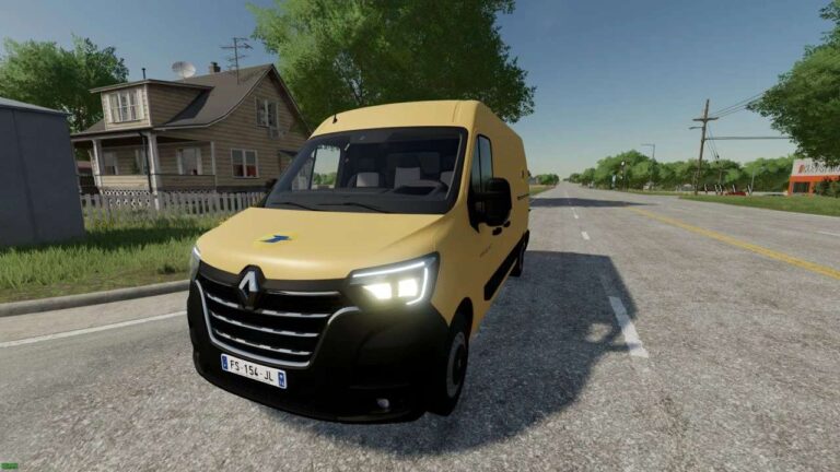 Renault Master IV La Poste v1.0 FS22 [Download Now]