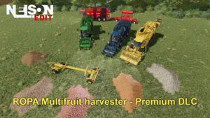 ROPA MultiFruit Harvester (Premium edition) v1.1 FS22 [Download Now]