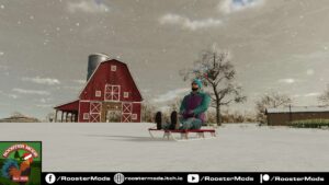 Snow Sled v1.0 FS22 [Download Now]