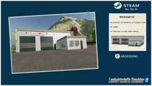 Worshop v2.0 FS22 [Download Now]