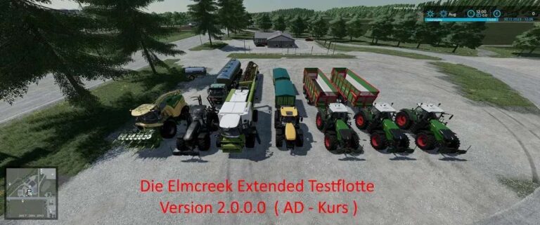 AD Course for The Elmcreek Extended 2.0 v1.0.0.1 FS22 [Download Now]