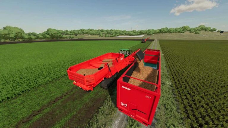 AmityTech Vegetable crop transporter v1.0.0.1 FS22 [Download Now]