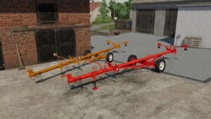 Bizon 4.20m Header Trailers v1.0.0.1 FS22 [Download Now]