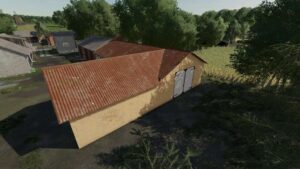 Brick And Plastered Garage v1.0 FS22 [Download Now]