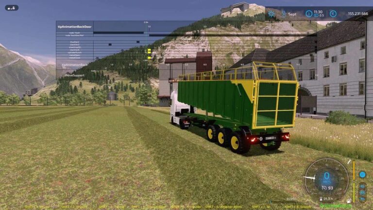 GHL agricultural trailer v1.0 FS22 [Download Now]