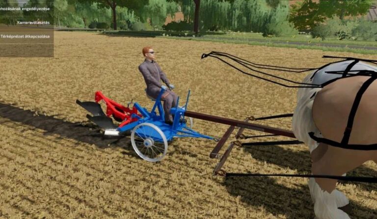 Horse carriage and Fortcart v1.0 FS22 [Download Now]