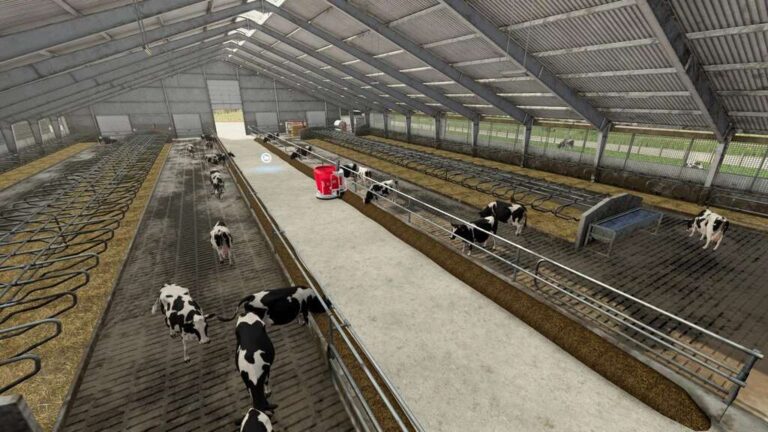 Lizard Cow Barns v1.2 FS22 [Download Now]
