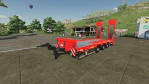 LOUAULT heavy equipment carrier v1.0.0.1 FS22 [Download Now]