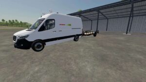 Mercedes Sprinter RWZ (Claas) v1.0.0.1 FS22 [Download Now]