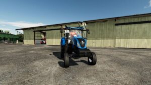 New Holland T6 2WD v1.0 FS22 [Download Now]