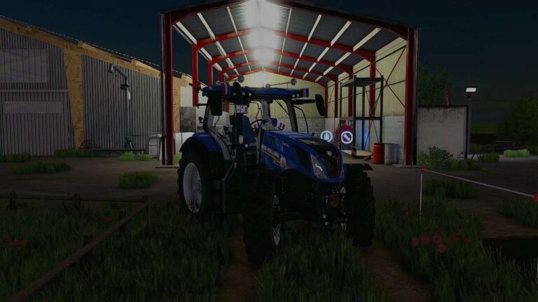 New Holland T6 Edited V1.0 FS22 [Download Now]