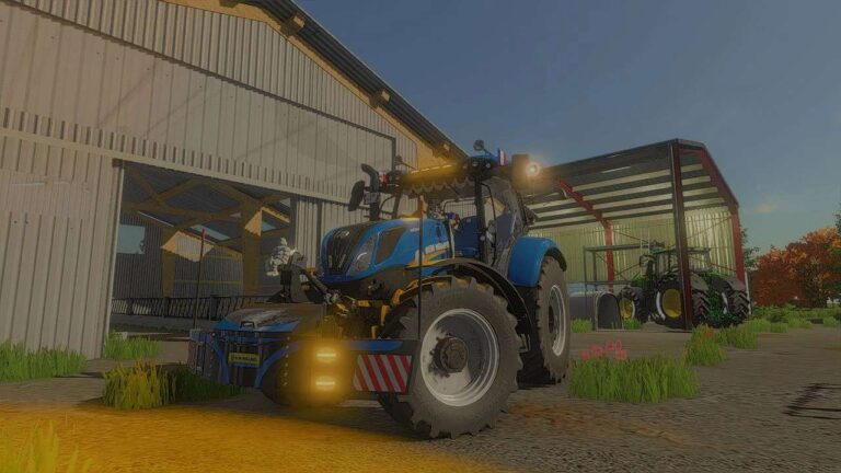New Holland T6 Edited v1.1.2 FS22 [Download Now]