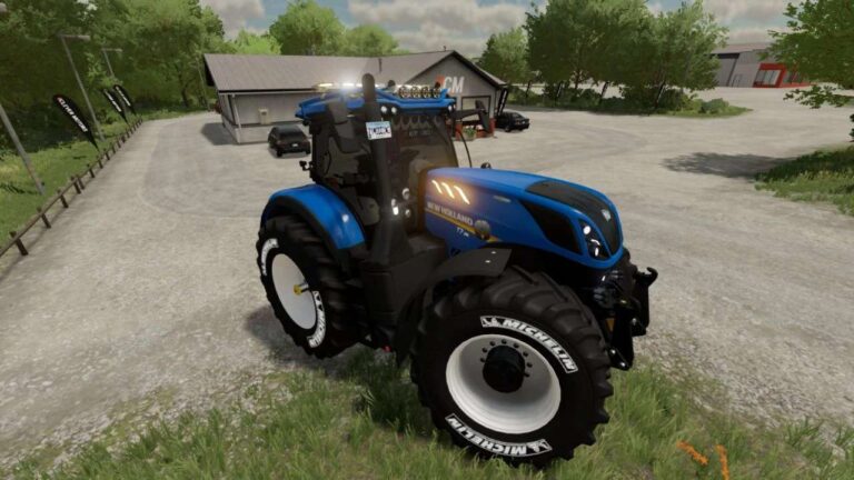 New Holland T7 HD Edited v1.1.0.2 FS22 [Download Now]