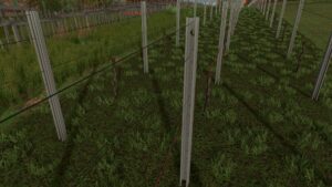 New Vineyard sticks v1.0 FS22 [Download Now]