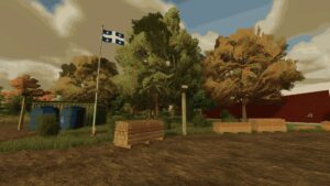 Quebec Flag v1.0 FS22 [Download Now]