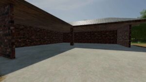 Red Brick Shed v1.0 FS22 [Download Now]