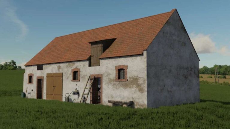 Small Cowshed v1.0 FS22 [Download Now]