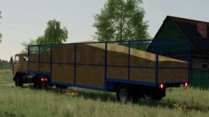 Trailer straw v1.0 FS22 [Download Now]