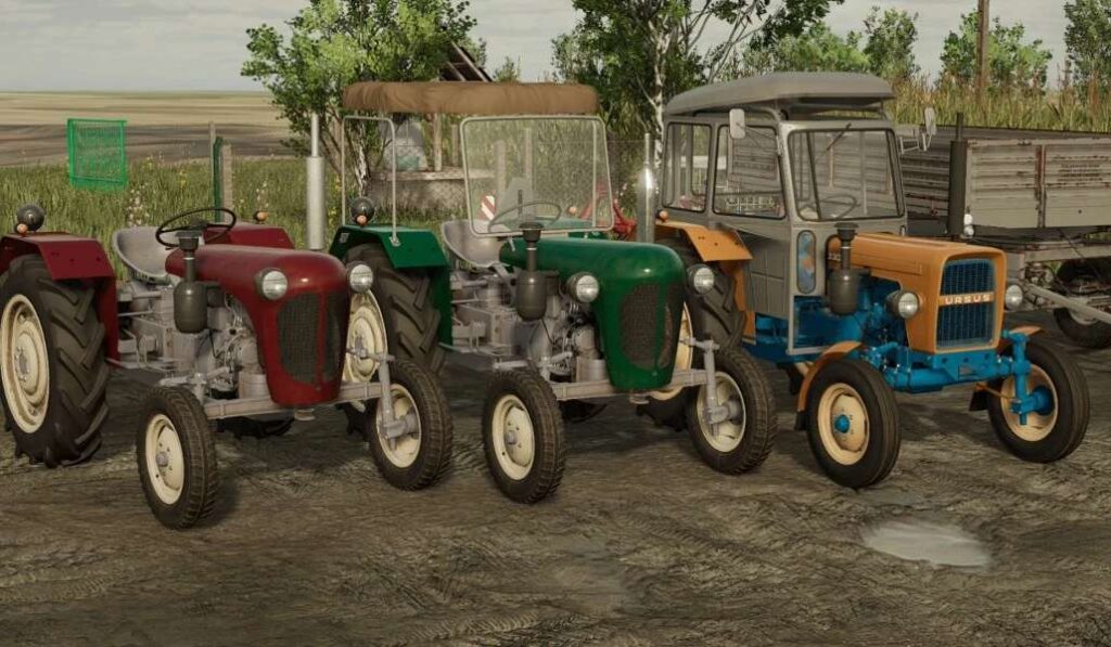 Ursus C330 Pack V1.0 Fs22 [download Now] - Fs23 Mods