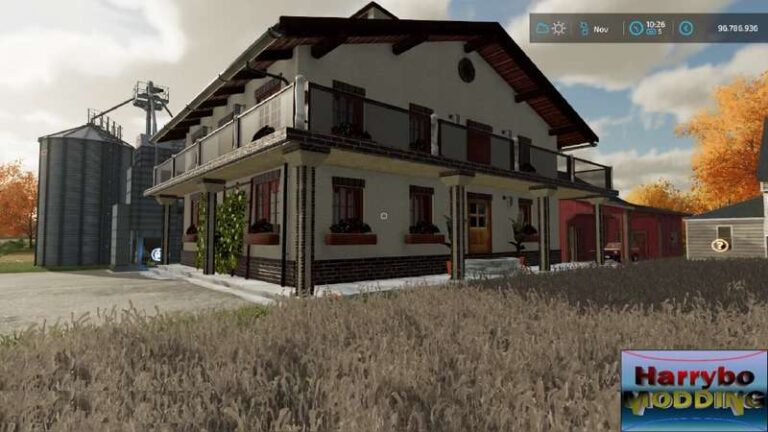 Villa Real Estate with daily earnings placeable version v3.0 FS22 [Download Now]