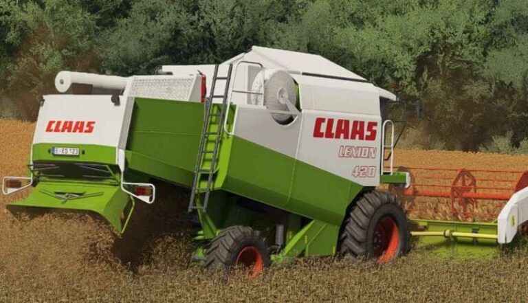 CLAAS LEXION 410-480 v1.3.1 FS22 [Download Now]