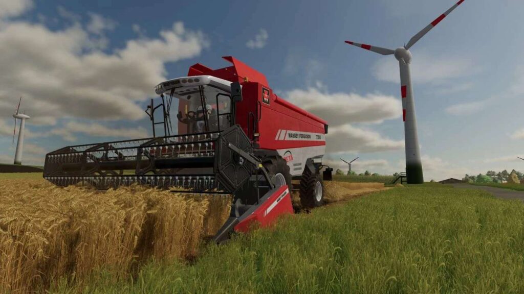 Classic Massey Ferguson Combine Pack V10 Fs22 Download Now Fs23 Mods 2029