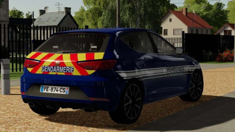 Cupra Leon 2019 Gendarmerie v1.0 FS22 [Download Now]