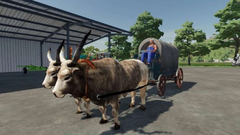 Draft Horse and Ox Pack v1.0 FS22 [Download Now]
