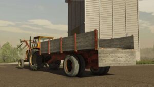 Flatbed Trailer v1.0 FS22 [Download Now]