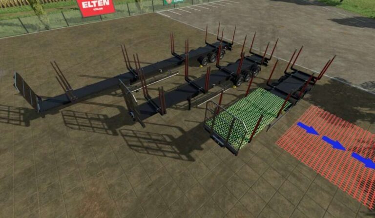 Fliegl Timber Runner Autoload Wood v1.1 FS22 [Download Now]