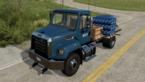 Freightliner 108SD Short Flatbed v2.0 FS22 [Download Now]