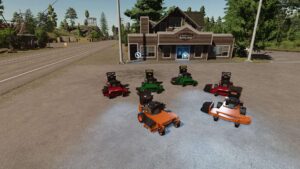 Walk Behind Mower Pack CHS v1.0 FS22 [Download Now]