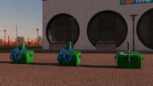 John Deere 900KG Weight v1.0 FS22 [Download Now]