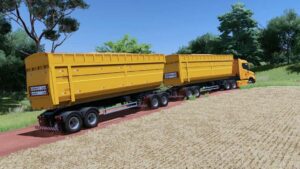 Lizard Dumper Roadtrain v1.0 FS22 [Download Now]