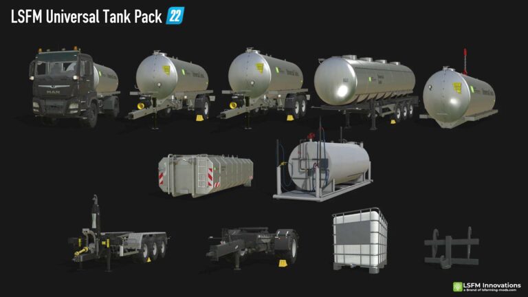 LSFM Universal Tankpack v1.1.0.1 FS22 [Download Now]