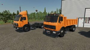 Mercedes Benz NG 16.32 4×4 v1.0.0.1 FS22 [Download Now]