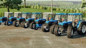 New Holland Ford 40 Series 6 Cylinder Pack v1.4 FS22 [Download Now]