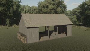 Old Open Barn v1.0 FS22 [Download Now]