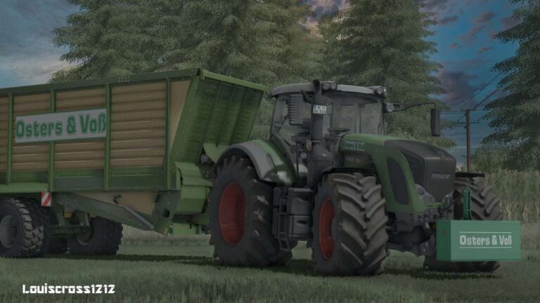 Osters & Voss weight v1.0 FS22 [Download Now]