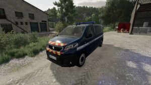 Peugeot Expert Gendarmerie v4.0 FS22 [Download Now]