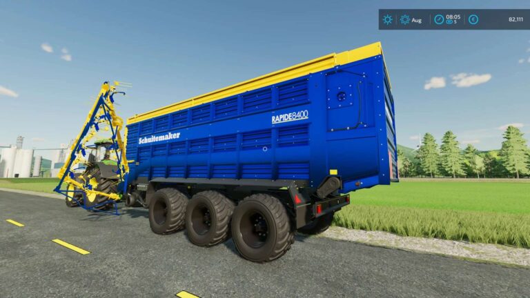 Rapide 8400 Siliermittel Pack v1.0.1 FS22 [Download Now]